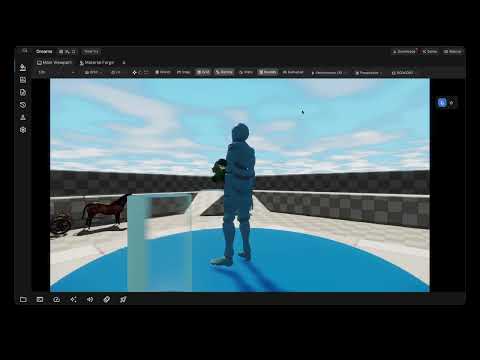 Crystal Material in Material Forge
